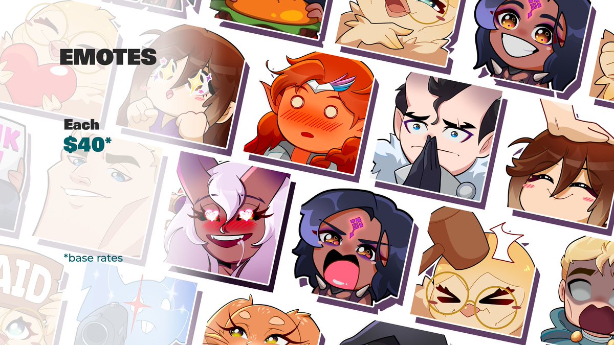 FranticKohi's tweet image. β¨ Commission Sheet β¨
DM if you're interested!
I do more stuff like animations and character sheets below π