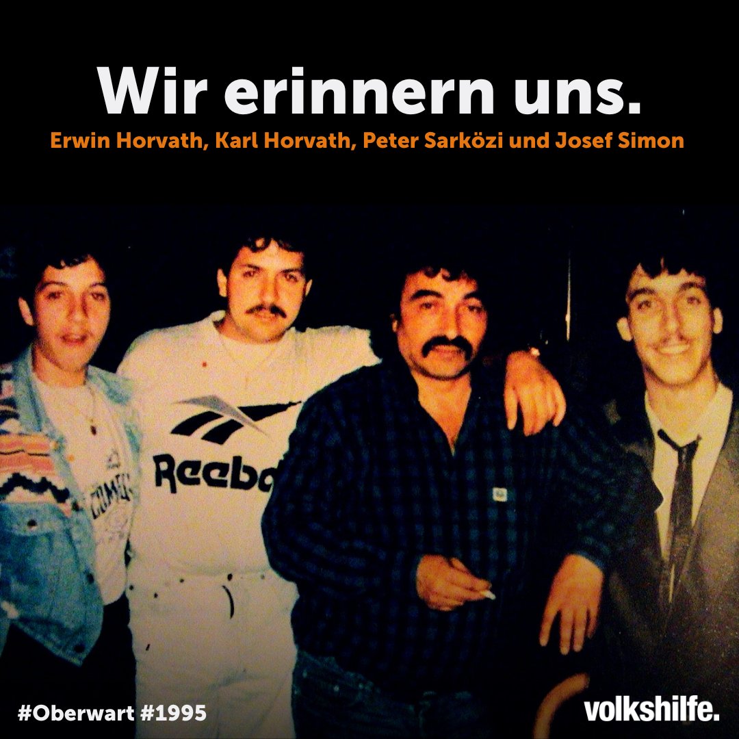 1/5 Vor 30 Jahren, in der Nacht vom 4. auf den 5. Februar 1995 wurden in #Oberwart (Burgenland) vier Roma ermordet:

🕯️ Erwin Horvath
🕯️ Karl Horvath
🕯️ Peter Sarközi
🕯️ Josef Simon

Sie starben, als sie rassistisches Schild entfernen wollten, das mit Rohrbombe verbunden war.