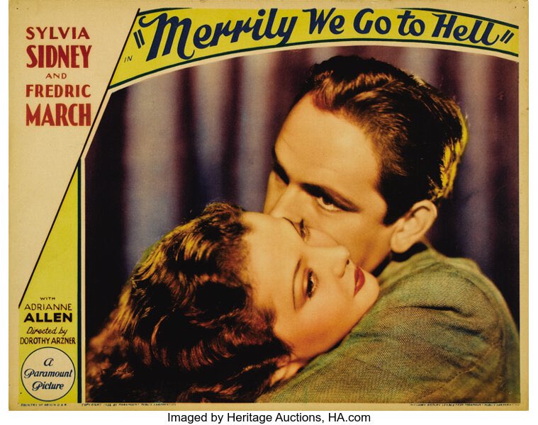 FrankMalfitano's tweet photo. FILM OF THE DAY: #DorothyArzner directed this involving 1932 #precode downbeat romance 🎞️ about rich girl #SylviaSidney marrying alcoholic writer #FredericMarch both stars are excellent #CaryGrant charming in brief early role #1930s #SkeetsGallagher #EstherHoward #AdrianneAllen https://t.co/A1uvCdI0Tv