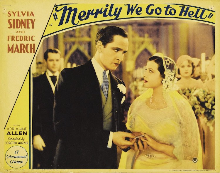FrankMalfitano's tweet photo. FILM OF THE DAY: #DorothyArzner directed this involving 1932 #precode downbeat romance 🎞️ about rich girl #SylviaSidney marrying alcoholic writer #FredericMarch both stars are excellent #CaryGrant charming in brief early role #1930s #SkeetsGallagher #EstherHoward #AdrianneAllen https://t.co/A1uvCdI0Tv