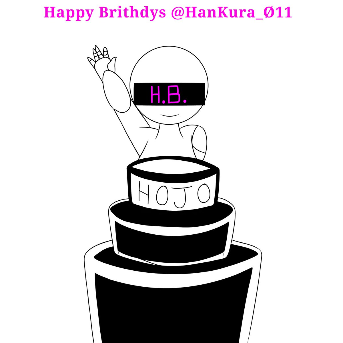 AnguloJunjun's tweet photo. To @HanKura_011 Happy Brithdys (late) #RHG #hyundojo #stickmin #fanart https://t.co/54bk69ZfiT