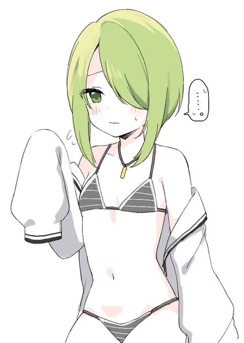 最強寒波だし時雨くんにはみゃーこ先輩の水着を着てもらうからね 
