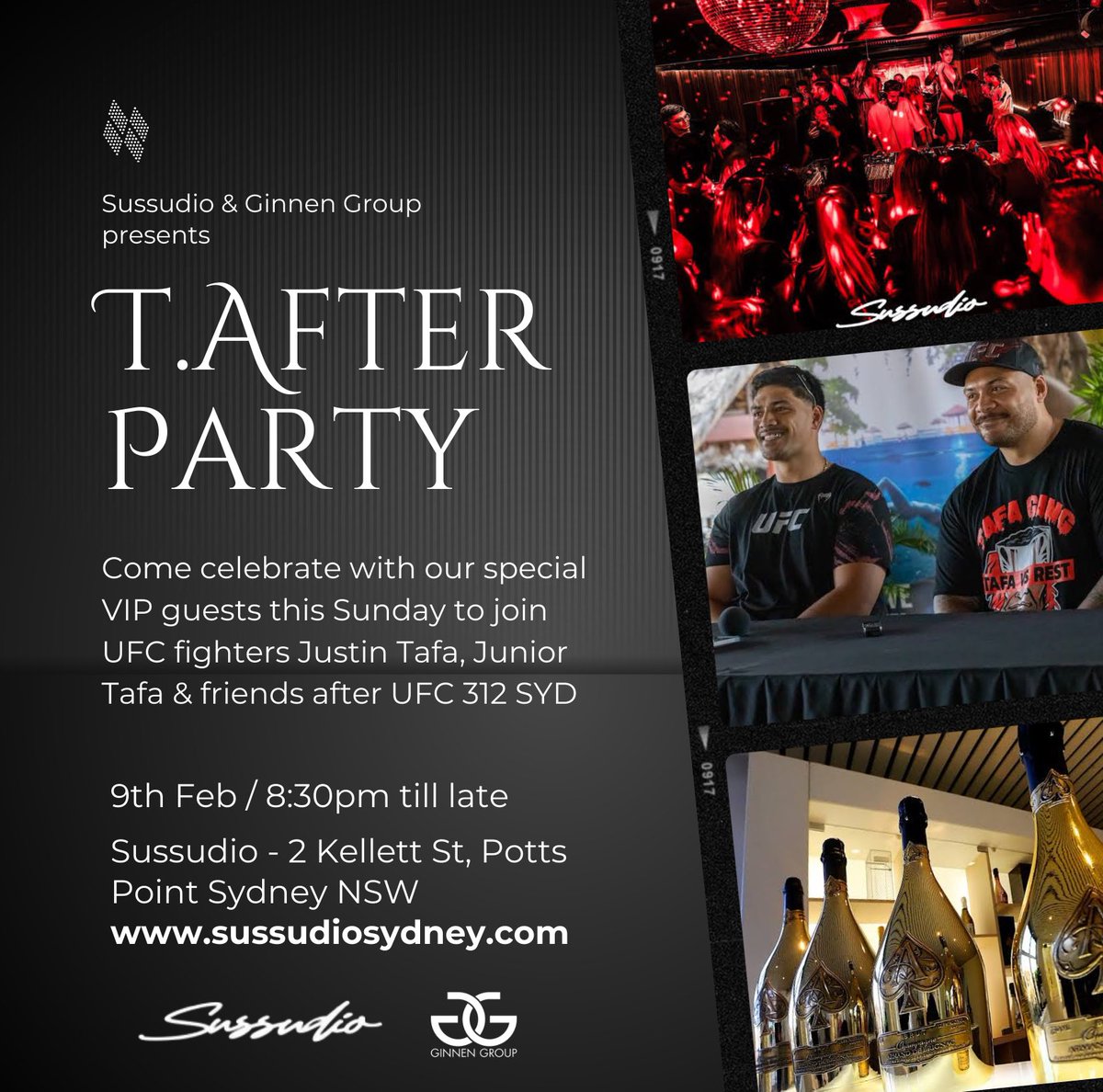 This Sunday after #UFC312 Sydney