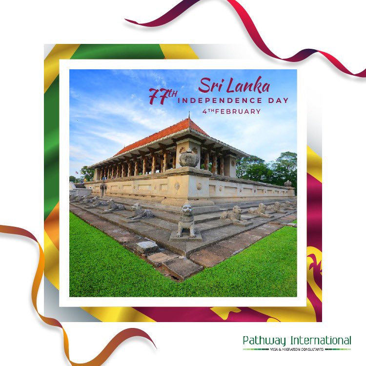 pathwayint's tweet photo. On this Independence Day, let's celebrate the resilience and spirit of Sri Lanka. Wishing everyone a day filled with hope and unity.  
#SriLankaIndependenceDay #SriLanka #NationalPride https://t.co/MzmfEW4khL