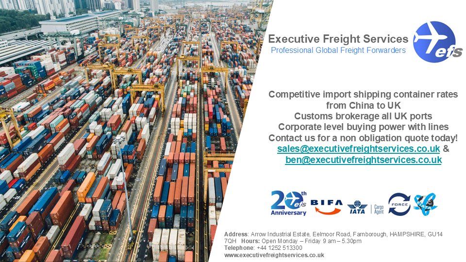 Do you import kitchen worktops, textiles, flooring .. ? EFS would like to save you money and improve customer satisfaction for your import shipping requirements