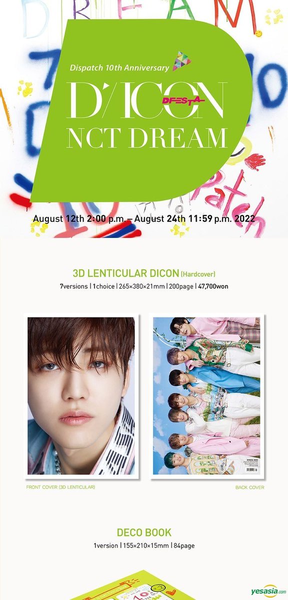 wts lenticular dicon memb jeno &amp; jaemin, ready kamar