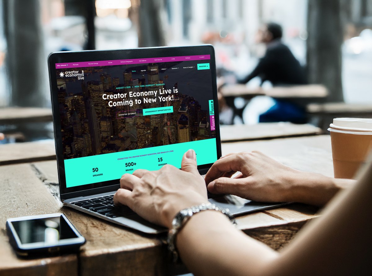 The brilliant new website for Creator Economy Live East is now live!

Built by LiveBuzz using our flexible website platform, check it out here: creatoreconomyliveeast.com

#CreatorEconomyLive #CEL25 #eventwebsite #eventprofs