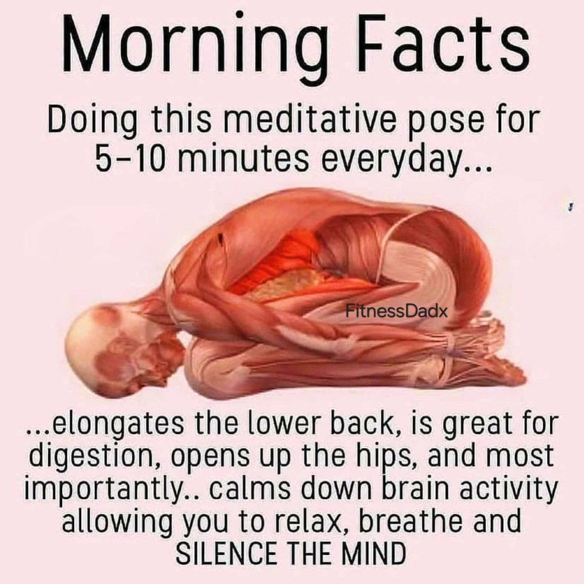 FitnessDadx's tweet photo. 9 Healthy tips: bookmark this 👇👇👇

1. This pose helps calm the mind &amp; great for digestion https://t.co/3G5QXdesOk
