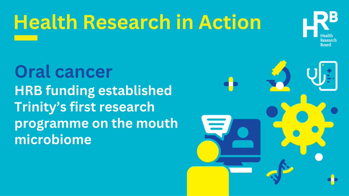 HealthResearchBoard (@hrbireland) on Twitter photo HRB funding established the first research programme on the mouth microbiome <a href="/tcddublin/">Trinity College Dublin</a>, enabling researchers to join European research consortia and establish Ireland’s first registry of patients with oral leukoplakia. See: bit.ly/4gvdhe6
#ResearchEvidenceAction HRB funding established the first research programme on the mouth microbiome <a href="/tcddublin/">Trinity College Dublin</a>, enabling researchers to join European research consortia and establish Ireland’s first registry of patients with oral leukoplakia. See: bit.ly/4gvdhe6
#ResearchEvidenceAction