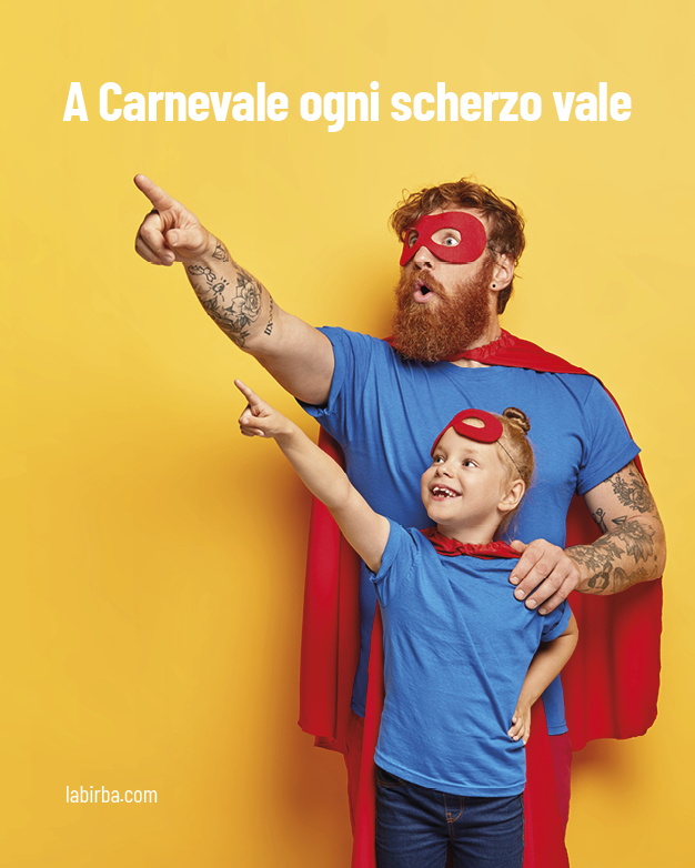 A Carnevale ogni scherzo vale... 2 punti!
Nel nostro calendario 2025 abbiamo commesso un errore, un piccolo refuso 😜
Se lo trovi quando vieni in negozio noi ti regaliamo 2 punti. Abbiamo ancora il 50% su tutto l'invernale e un sacco di vestiti di Carnevale e da neve.