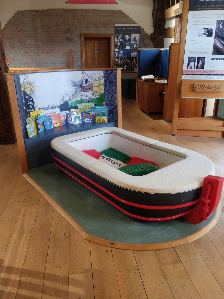 If you're visiting us this February half term for an activity, make sure you swing by our reading nooks too!

You'll find books hidden by our boat and in our reading area in the Egerton Gallery!

Find out more about half term 👉buff.ly/3E5HF18!