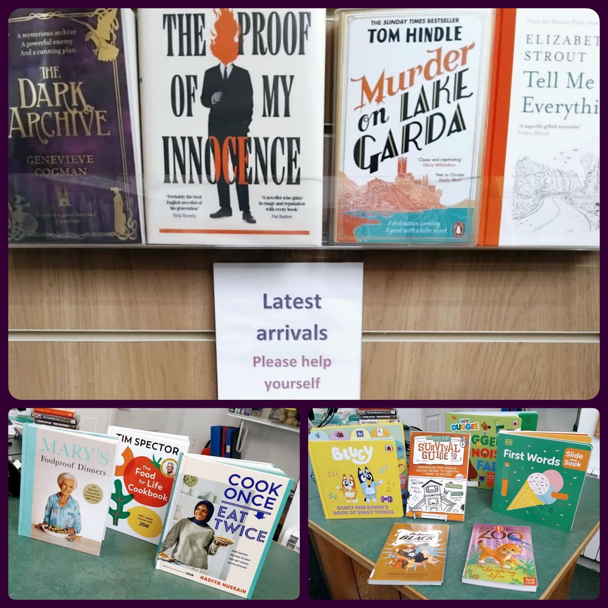 HathernLibrary's tweet photo. Starting the week with new books added to stock! 🆕️📚😍
Open 2-6pm today. 
#Hathern #LoveLibraries https://t.co/X4PjvWaqdk