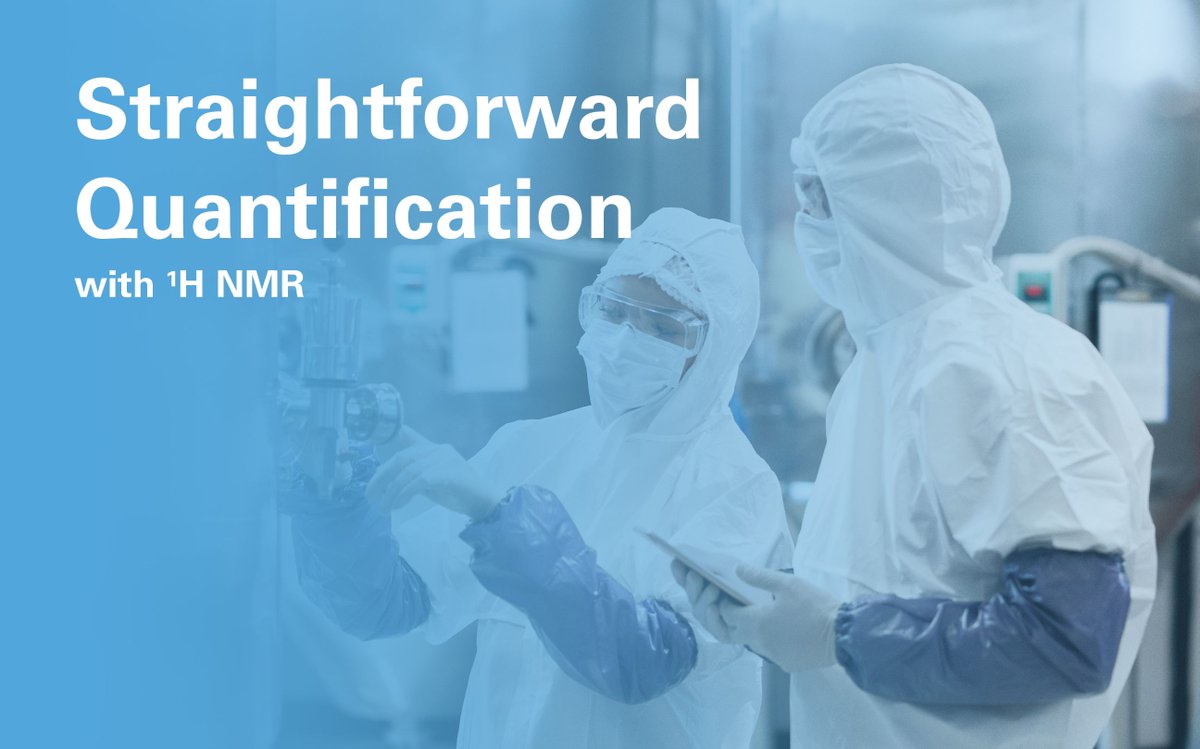 bruker's tweet photo. Discover the power of ¹H #NMR for quantitative analysis with "Straightforward Quantification with ¹H NMR"!
Download it here: https://t.co/MLNF3oOBAi

Learn how our #AvanceCore 400 MHz spectrometer enables precise results in under 10 minutes.

#Bruker #Quantification #Biochemistry https://t.co/lbc1kKvGDC