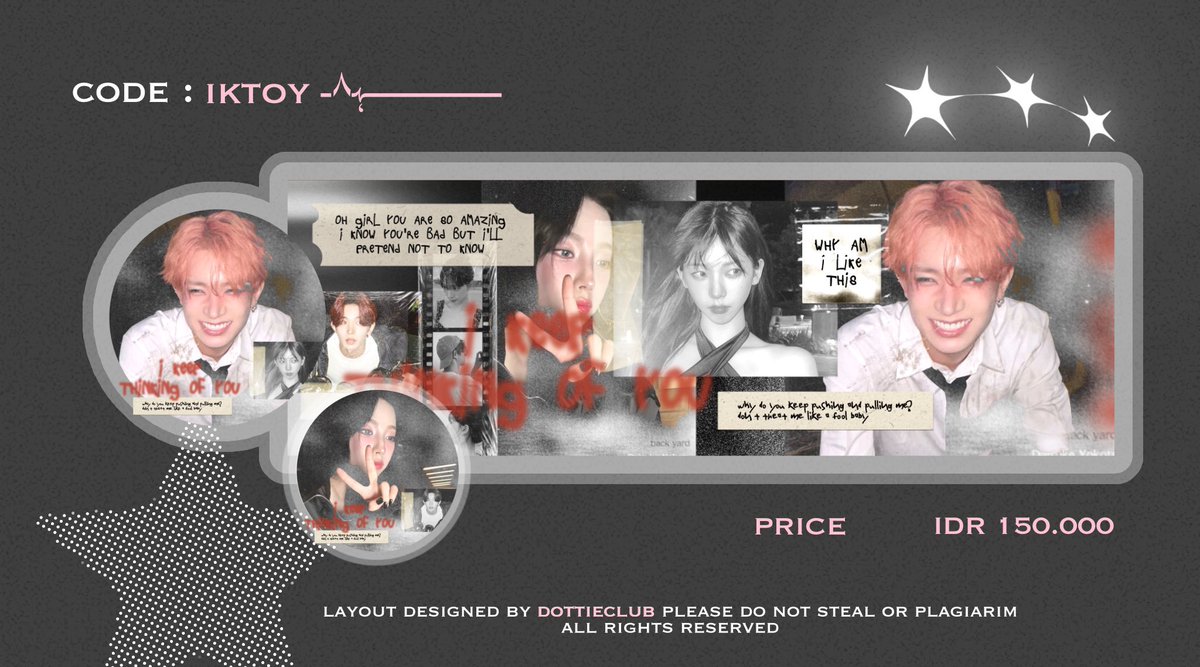 dottieclub's tweet image. help retweet please? thank you!

halo, saya ada template layout dibawah, bisa untuk couple dan halu. untuk harga sudah tertera difoto yaaa, dapat file ipv (ibispaint) bisa langsung di take sekarang. scroll kebawah untuk selengkapnya yaaa.

( #zonaba #zonauang )