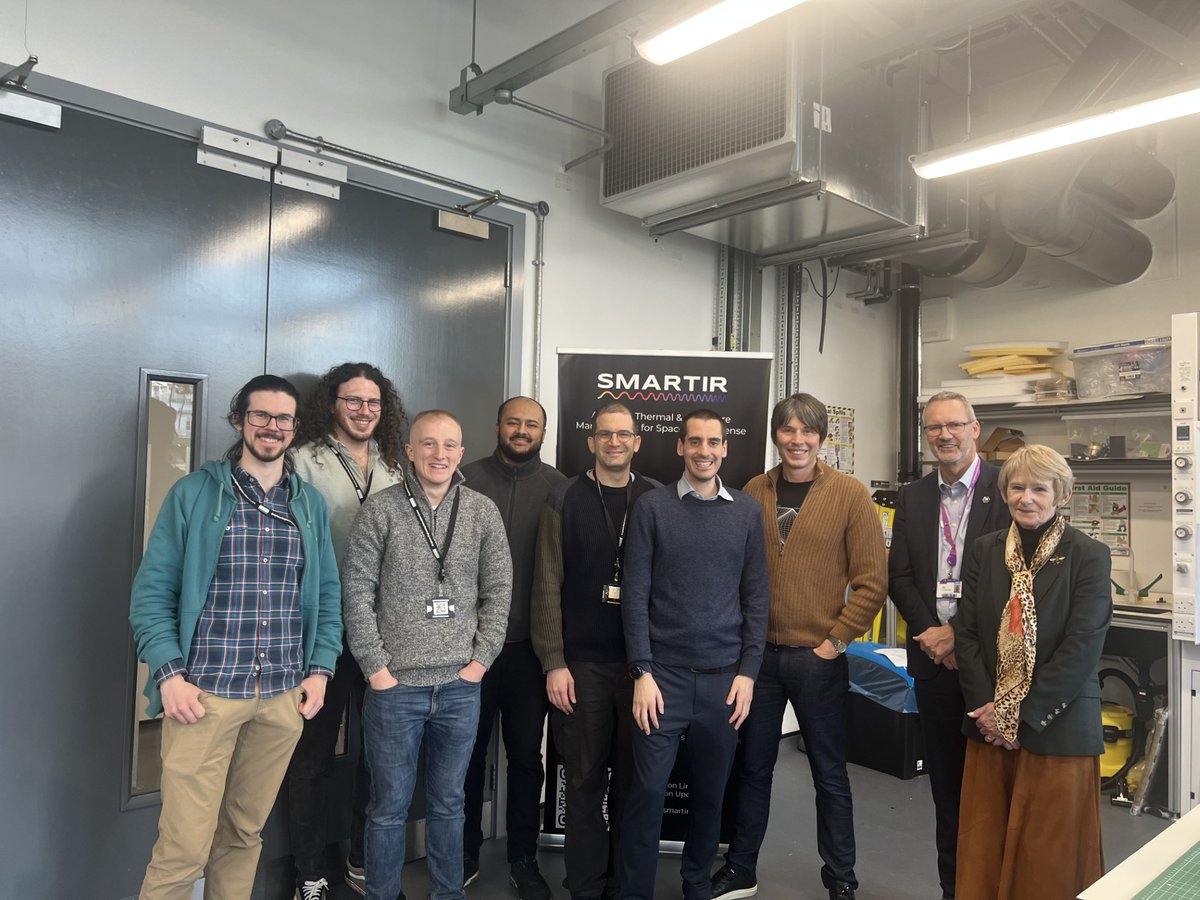 The University of Manchester Graphene (@uomgraphene) on Twitter photo 🚀 Great to welcome <a href="/ProfBrianCox/">Brian Cox</a> & Professor Dame Nancy Rothwell to the GEIC!
They explored our state-of-the-art facilities & saw how partners SmartIR, <a href="/VectorHomes/">Vector Homes</a>, <a href="/nano_plexus/">Nanoplexus</a> & <a href="/GrapheneIM/">Graphene Innovations Manchester</a> are pioneering graphene applications in space, construction, energy & sustainability. 🚀 Great to welcome <a href="/ProfBrianCox/">Brian Cox</a> & Professor Dame Nancy Rothwell to the GEIC!
They explored our state-of-the-art facilities & saw how partners SmartIR, <a href="/VectorHomes/">Vector Homes</a>, <a href="/nano_plexus/">Nanoplexus</a> & <a href="/GrapheneIM/">Graphene Innovations Manchester</a> are pioneering graphene applications in space, construction, energy & sustainability.