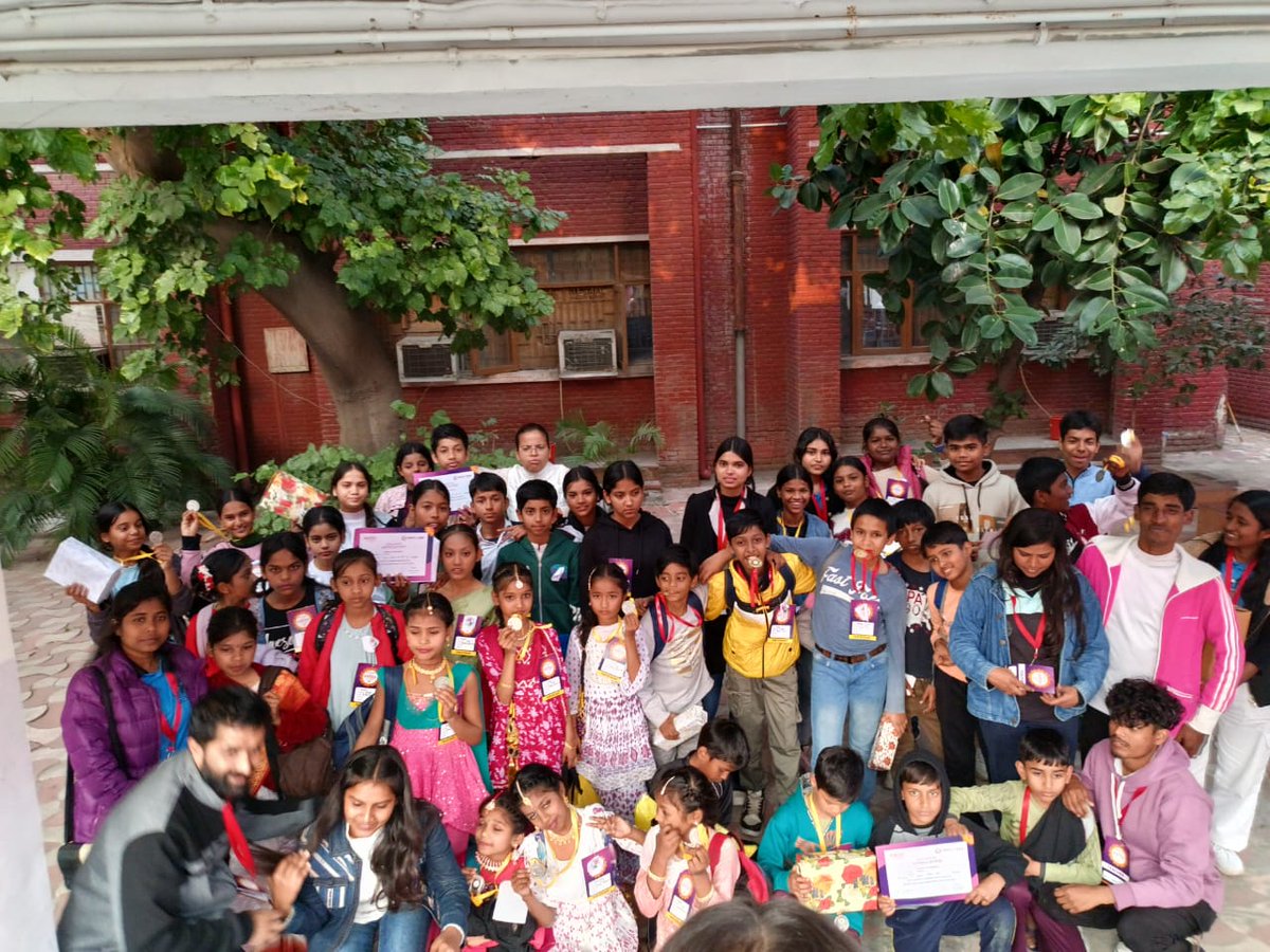 MIMA_NGO's tweet photo. 🌟 Proud moment for MIMA kids! 🌟 Our talented kids participated in Navodit 2025 organized by Youth for Seva at Maitreyi College University Of Delhi and brought home 7 wins across various competitions! https://t.co/XDFB08hRq8