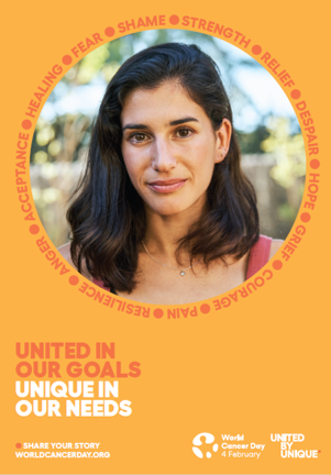 EOE_cancer's tweet photo. Today is #WorldCancerDay. Behind every diagnosis is a personal story, as unique to the individual as their care needs to be.

If you'd like to share your story, we'd love to hear from you. Our collective experiences and stories can help improve cancer care.

#UnitedByUnique https://t.co/Q9mtGWRI9x