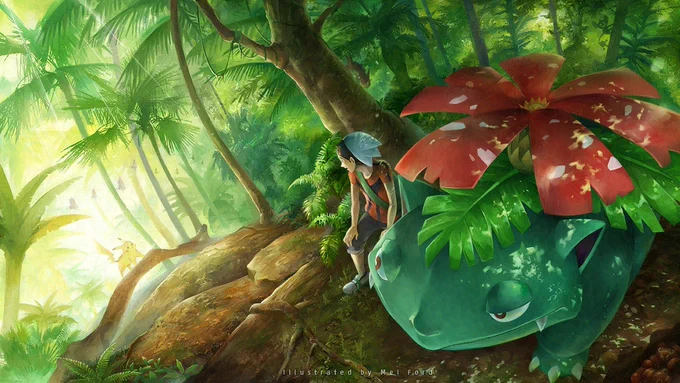 フシギダネ族は怪獣にでっかい植物パーツが乗っているのがシンプルに最高!