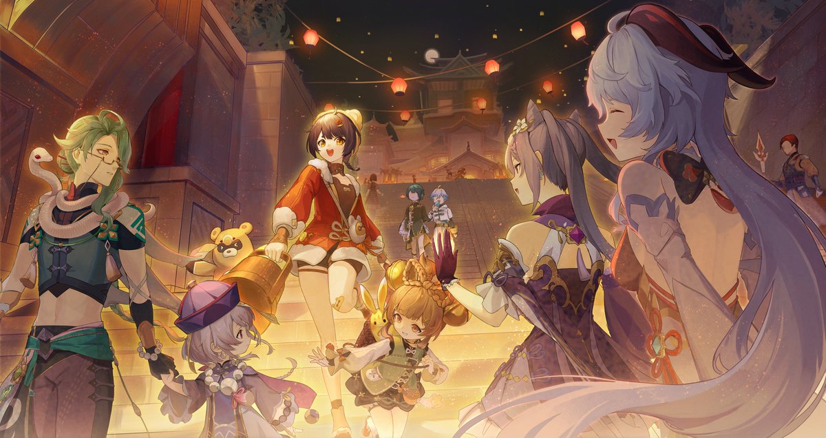 LilyYal's tweet photo. #GenshinImpact #原神 海灯节快乐~ https://t.co/hurQMKWXoL