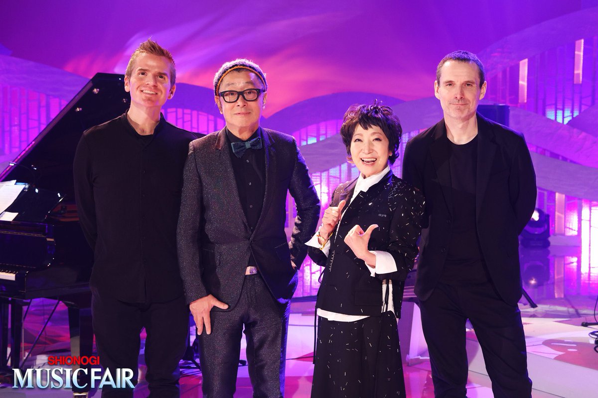 ミュージックフェア🎧🎹🪇
出演！ぜひ観てくださいね。^_^
NiziU、斉藤由貴さん。talkも！
2月8日🌕