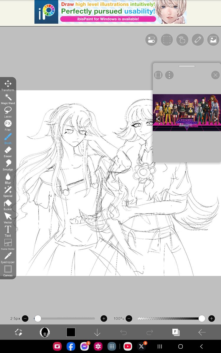 #drabsolutehomecoming #fanganronpa fanart wip ^^