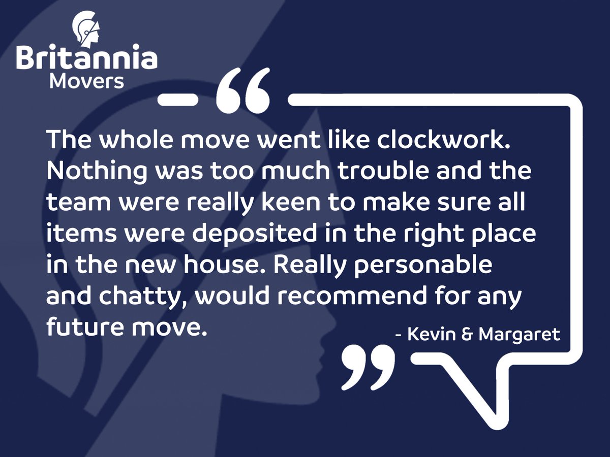 What a wonderful way to start the month.

A huge thank you to Kevin &amp; Margaret for their kind words. We’re delighted to have been part of their journey and wish them all the best in their new home.