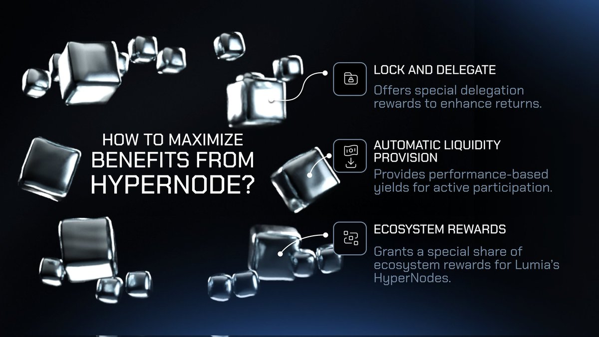 Didibradon's tweet image. I know you’ve been wondering, how does @BuildOnLumia keep liquidity flowing effortlessly? The answer is #HyperNodes.

It’s a system where nodes and delegators work together to support the network and earn rewards.
