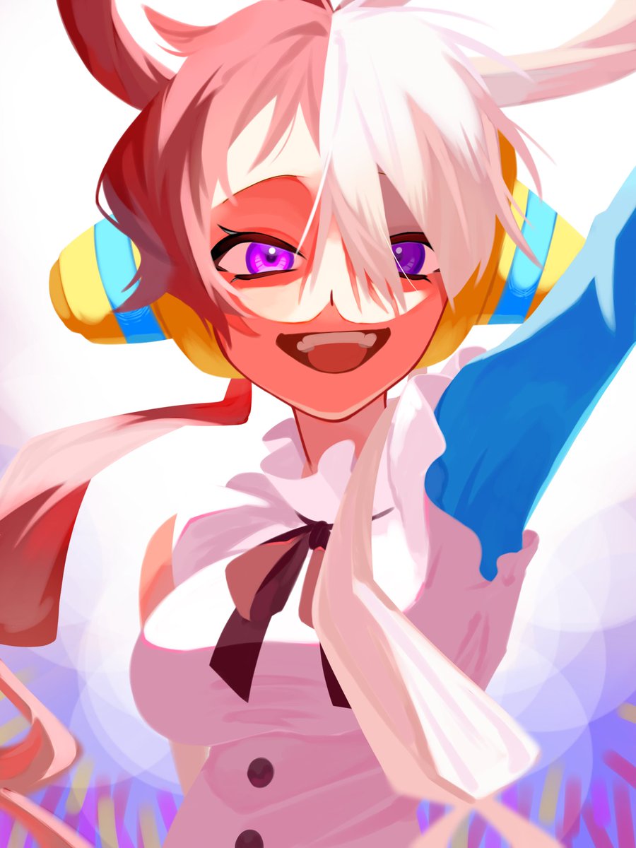 cocoashina's tweet image. #OENPIECE #OP_FILMRED 
#ウタちゃん　#ウタ　#ロミィ
　　“歌姫“と”魅了された少女”