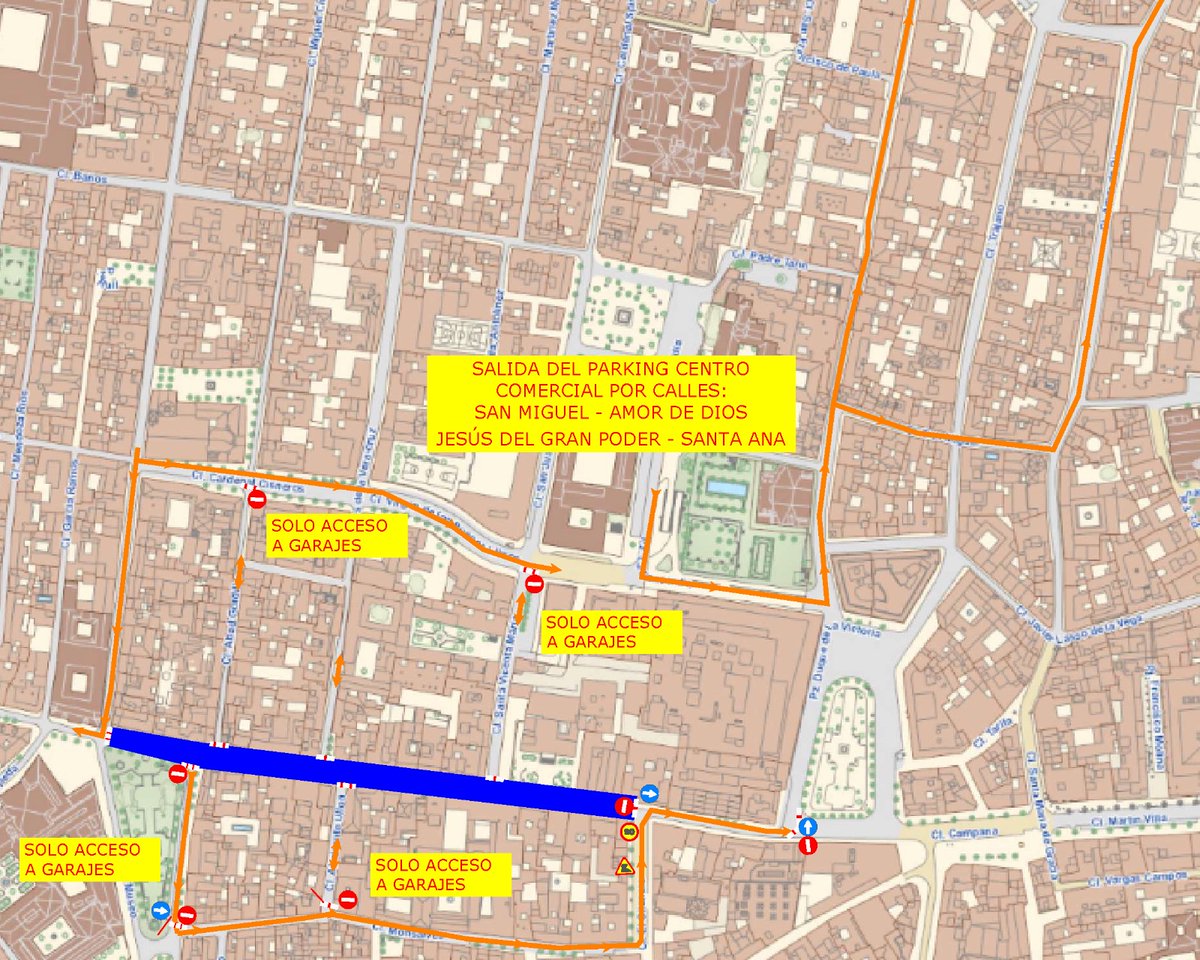 ✅🚧 Hemos comenzado las obras de mejora en la calzada de la calle Alfonso XII, que se encuentra deteriorada y presenta graves hundimientos.

❗️ Presta atención al mapa ➡️ Durante las obras, el tramo comprendido entre la calle El Silencio y la Plaza del Museo permanecerá cortado.