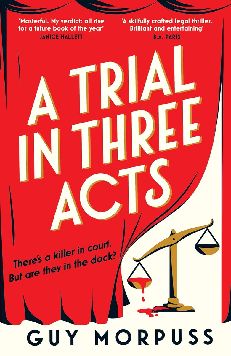 Dan Malakin (@danmalakin) on Twitter photo It's been too long since I've read a book by <a href="/guymorpuss/">Guy Morpuss</a> <a href="/ViperBooks/">Viper Books</a> and A Trial in Three Acts reminds me what I've been missing - smart, erudite, funny and with a killer twist. Perfect for all you courtroom addicts out there. Put this on your tbr list! ๐๐๐ It's been too long since I've read a book by <a href="/guymorpuss/">Guy Morpuss</a> <a href="/ViperBooks/">Viper Books</a> and A Trial in Three Acts reminds me what I've been missing - smart, erudite, funny and with a killer twist. Perfect for all you courtroom addicts out there. Put this on your tbr list! ๐๐๐
