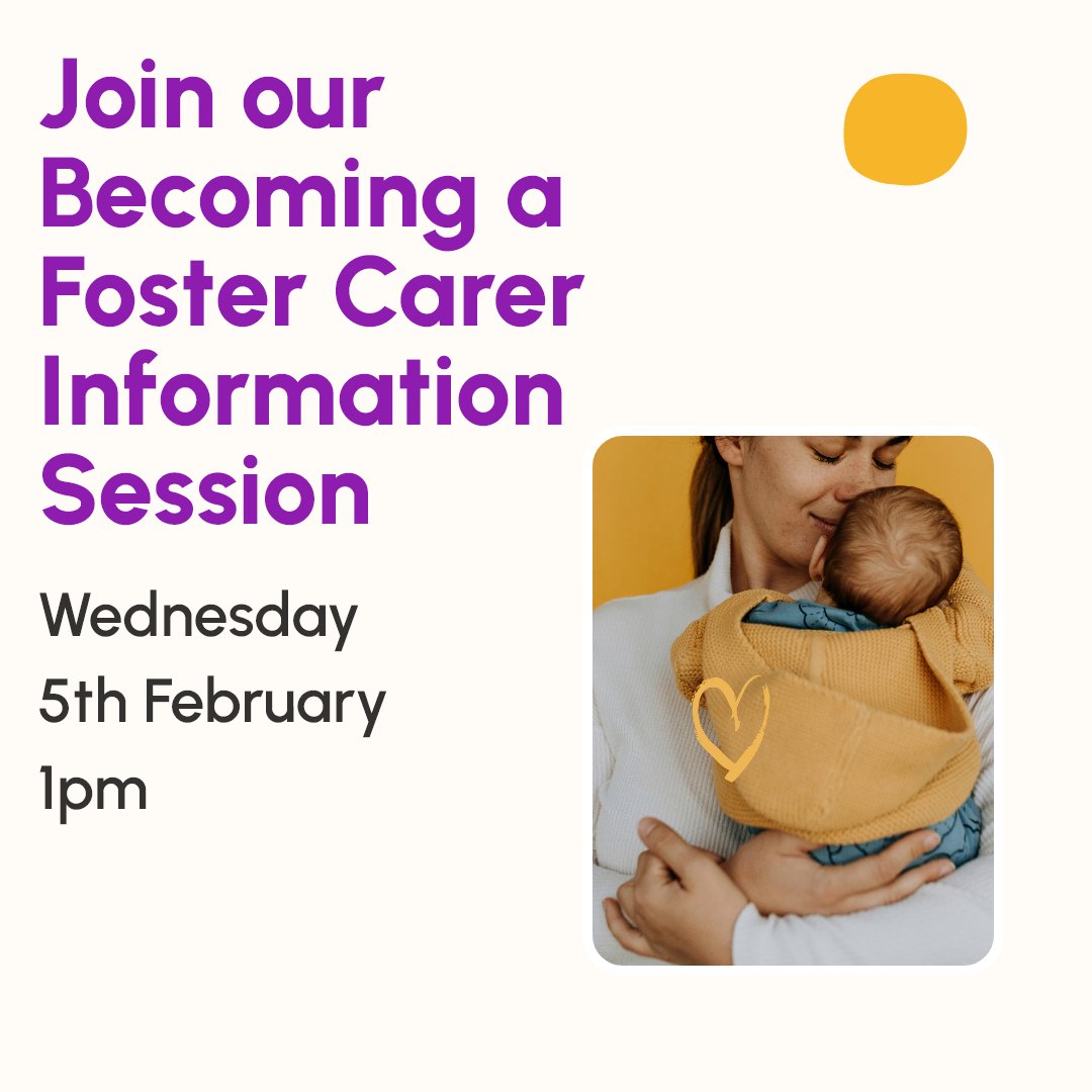 🌟 Thinking About Fostering? Join Our Info Session! 🌟

Are you looking for a rewarding way to make a difference? Becoming a foster carer could be the most life-changing decision you ever make—for you and a child in need. ❤️

Join our free online information session to learn how.