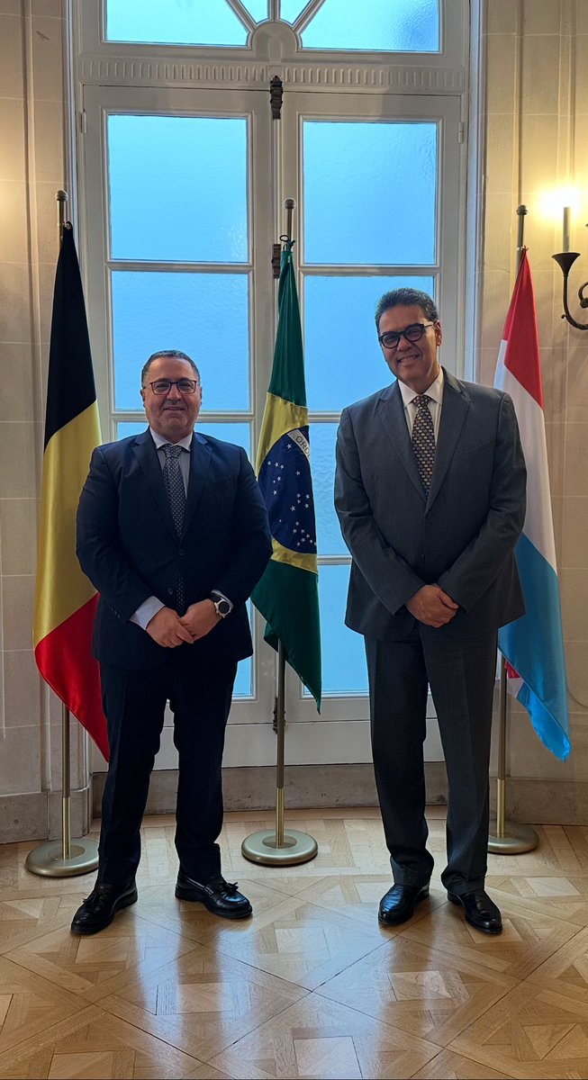 I am pleased to meet , today , the  Ambassador of Brazil, Mr. Joao Mendes Pereira. We exchanged views on the relationship between our two countries and how we can strengthen and develop the existing cooperation.
