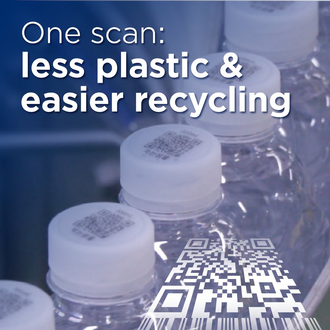 gs1's tweet image. Welcome to the future of recycling! Korean bottler JPDC cuts plastic waste &amp;amp; boosts recycling with #QRCodes powered by GS1 on bottle caps. A simple scan gives consumers key info while ensuring efficiency &amp;amp; compliance. Learn more: gs1.org/insights-event…