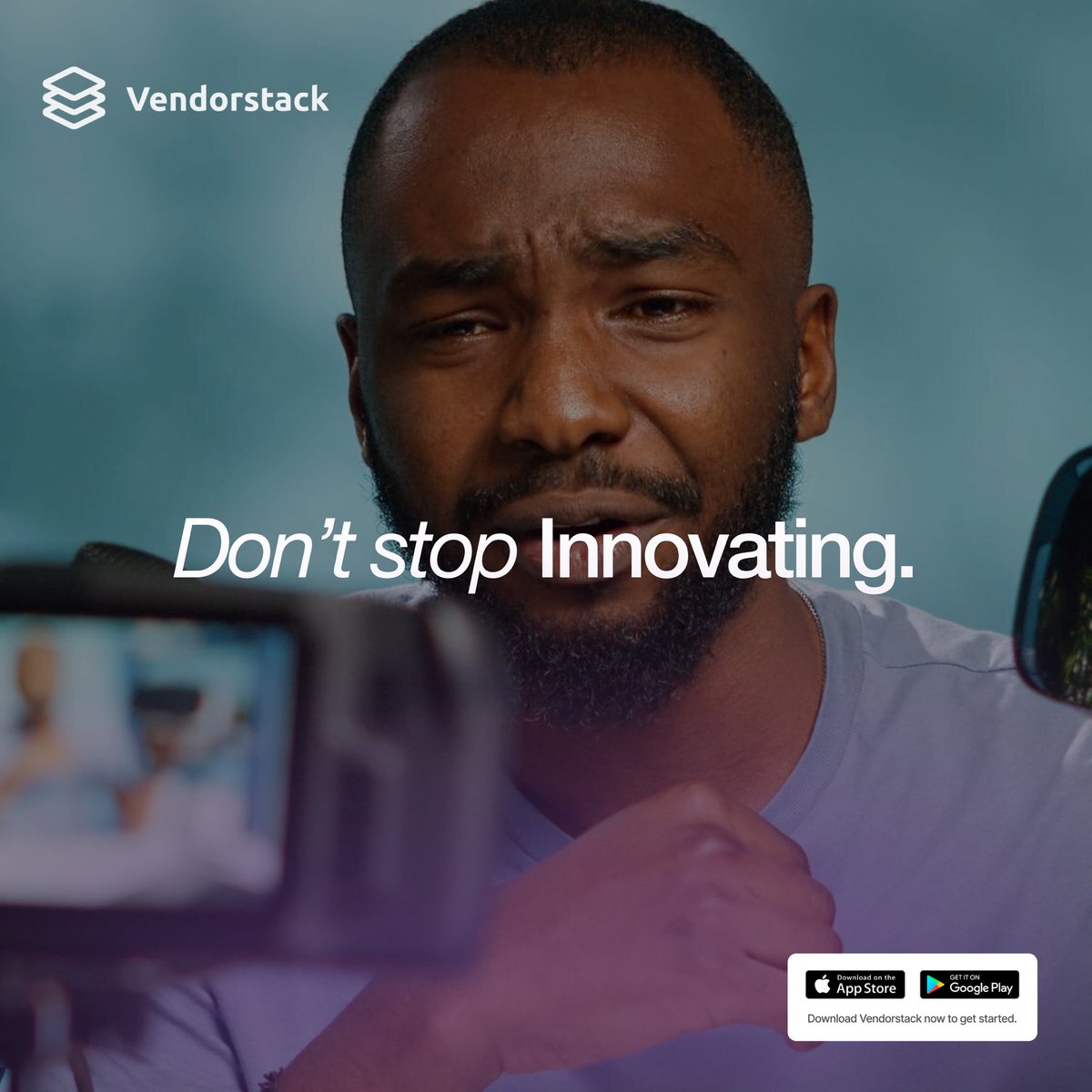 vendorstack's tweet photo. Our message to creators is simple “don’t stop!”

To get to where you want to be takes time, effort, guts and a whole lot of luck, so don’t relent even if things aren’t rosy as you’d like. 

Don’t stop!
✨Creating 
✨Evolving 
✨Innovating
✨Inspiring
✨Growing and 
✨Learning https://t.co/Z23S1ONXNl