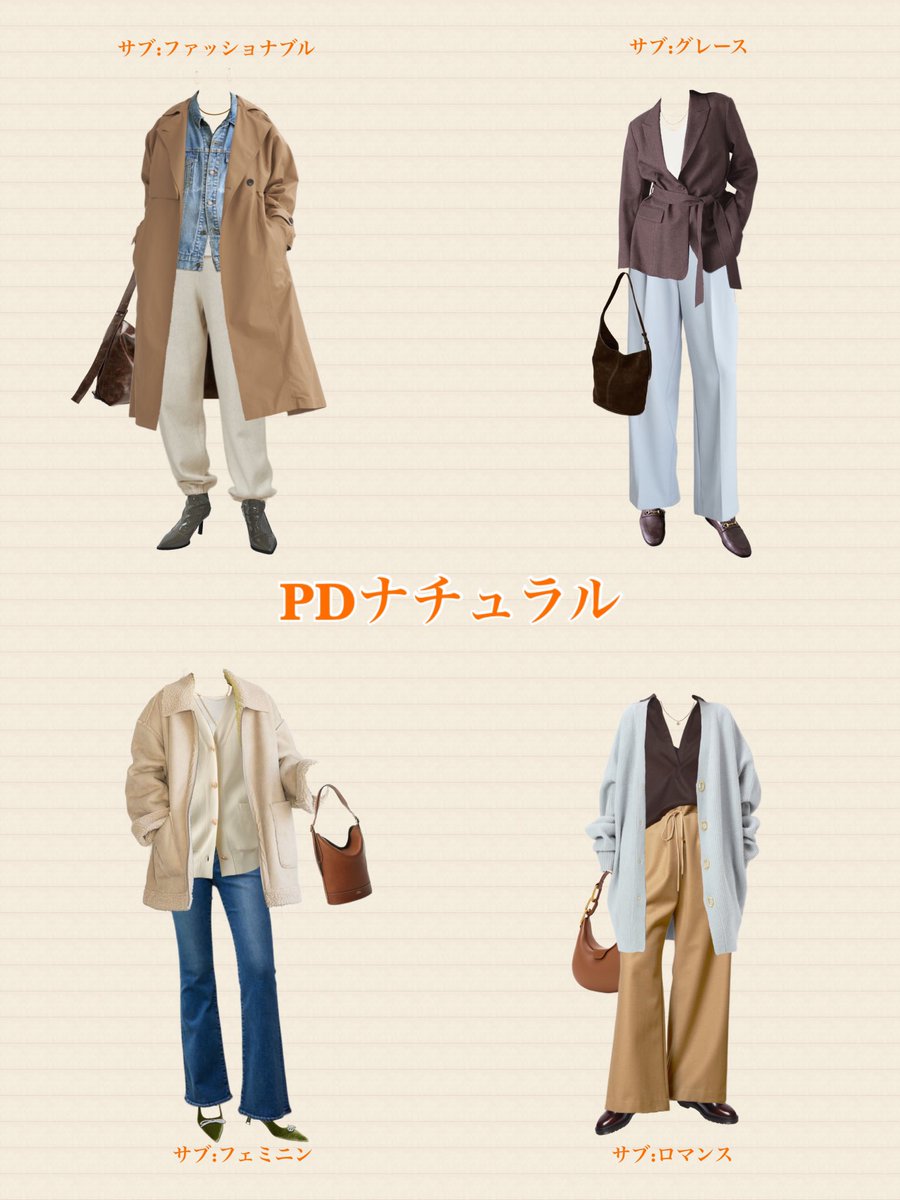 pc_pd_lab's tweet photo. パーソナルデザインナチュラル
サブタイプ違い  みんなラフで好き！ https://t.co/oI2MM3gziy