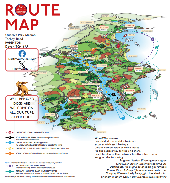 DartmouthRR's tweet photo. We are thrilled to announce that all of our 2025 #timetables are now available on our website: ๐ https://t.co/IM4v9xx9Nv
You can check out the timings for each of our #services on our website: https://t.co/QQv5Yn9QoM
Hands up who's visiting us this year? ๐ https://t.co/sRKQSEHU2G