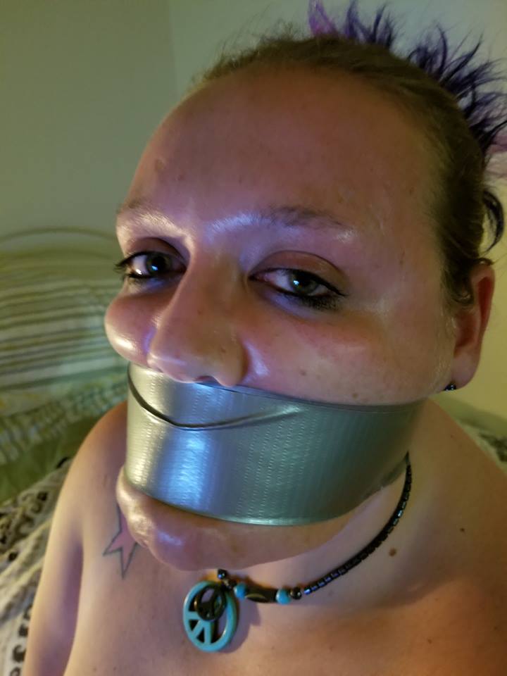 Andrew54272788's tweet photo. Duct tape wrap gag like this 😍❤️ https://t.co/3cDI0stwcr