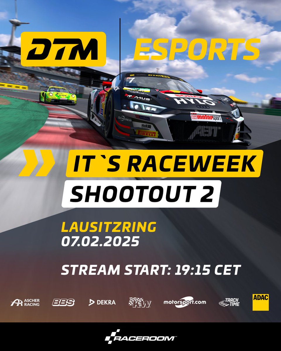RaceRoom tweet media