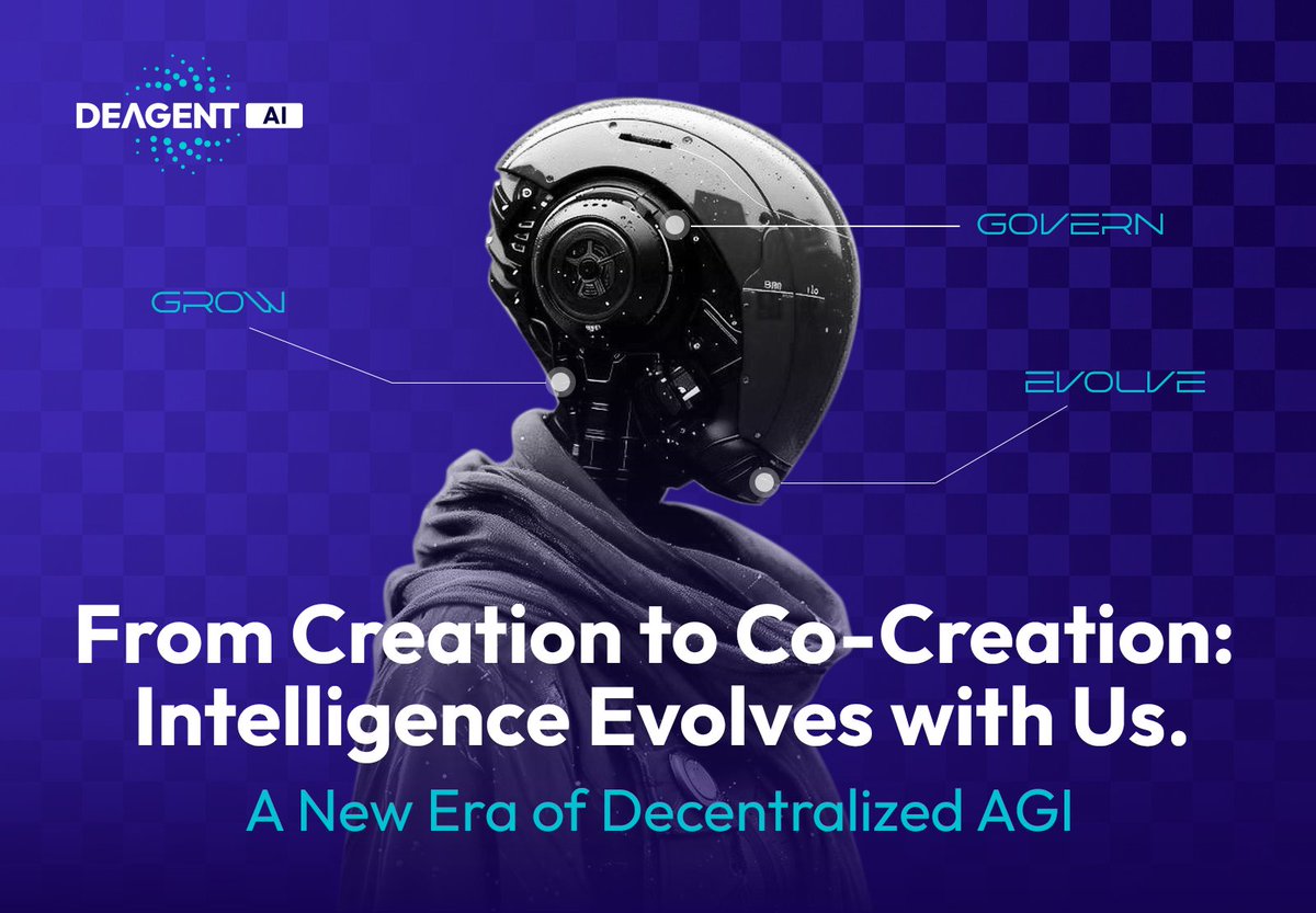 Centralized #AI builds cages
Decentralized #AGI grows gardens🌱

Grow 🌿 Evolve 🔄 Govern

Know more about our creation: 
medium.com/@deagent.ai/de…