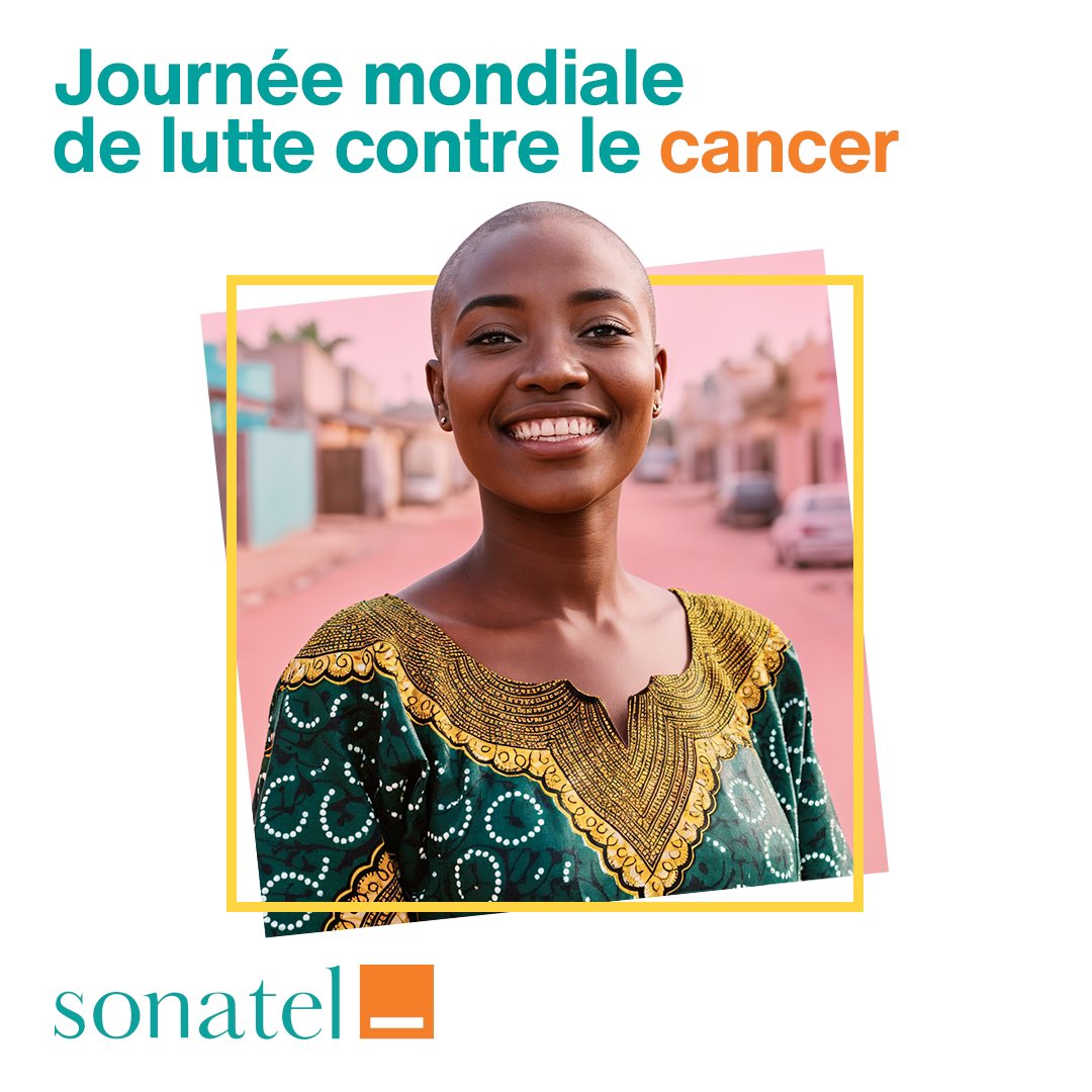 GroupeSonatel's tweet photo. En cette Journée mondiale de lutte contre le cancer, quel message de soutien souhaitez-vous adresser à ceux qui luttent chaque jour contre cette maladie ?
Ensemble, faisons résonner nos voix pour leur apporter tout notre courage et notre solidarité.
#NoCancer #sonatel https://t.co/MXcOLAiMmo