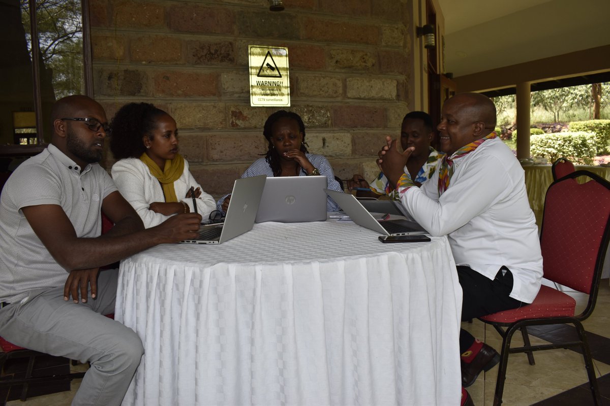 Day two of the Outcome Harvesting (OH) Workshop for <a href="/WeAreVCA/">Voices For Just Climate Action</a>  Hivos partners is on! Roundtable discussions are ongoing to capture our partners' insights on the #WeAreVCA program's impact, successes, and challenges.