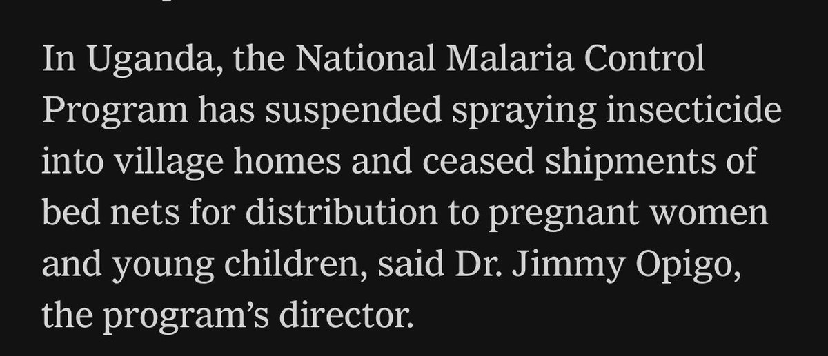 Preventing malaria: