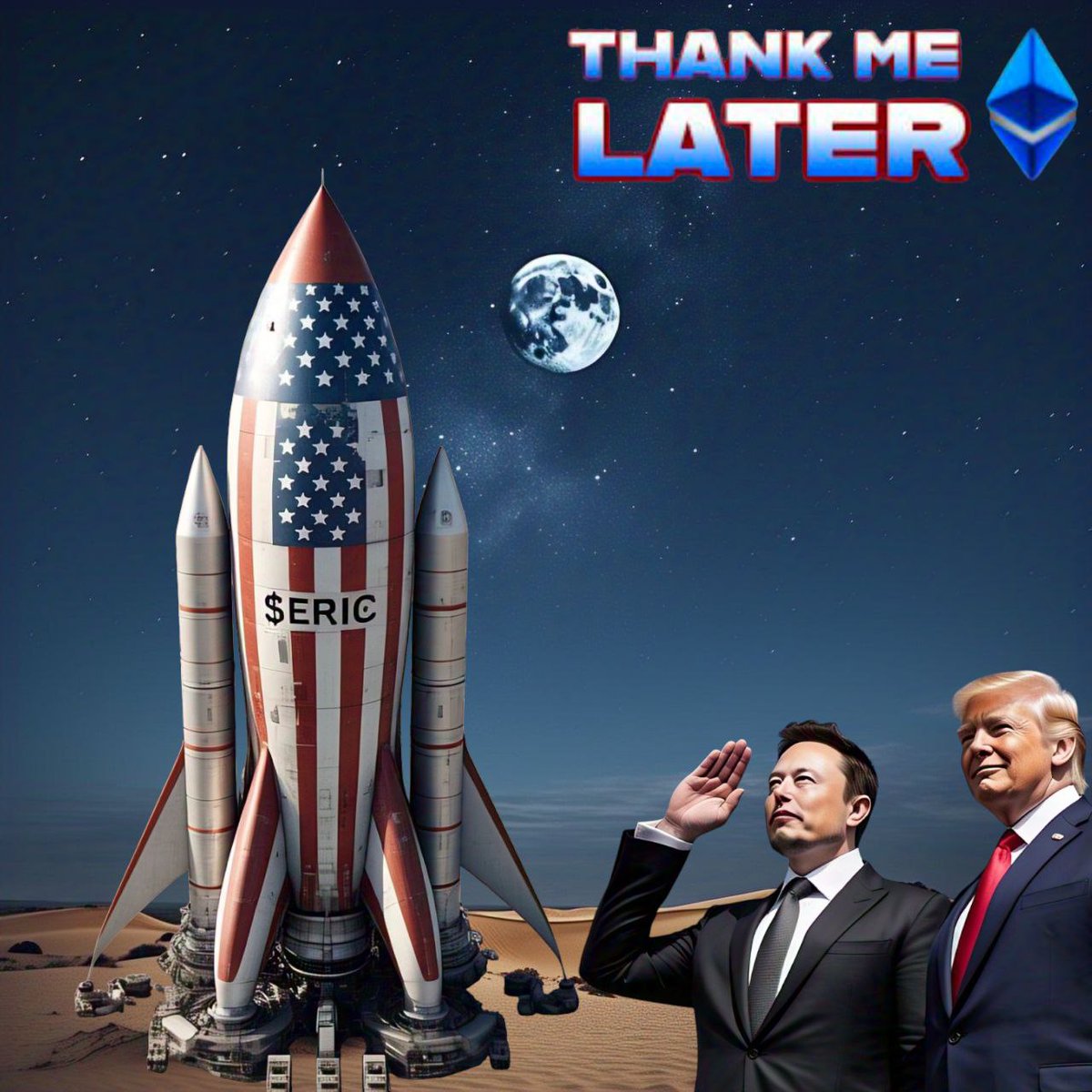 ThankMeLaterERC's tweet photo. We tried to tell them. $ERIC did too. Now they’re buying the top. 🤦‍♂️ #Ethereum #TRUMP #ThankMeLater https://t.co/zQOLMIloYZ