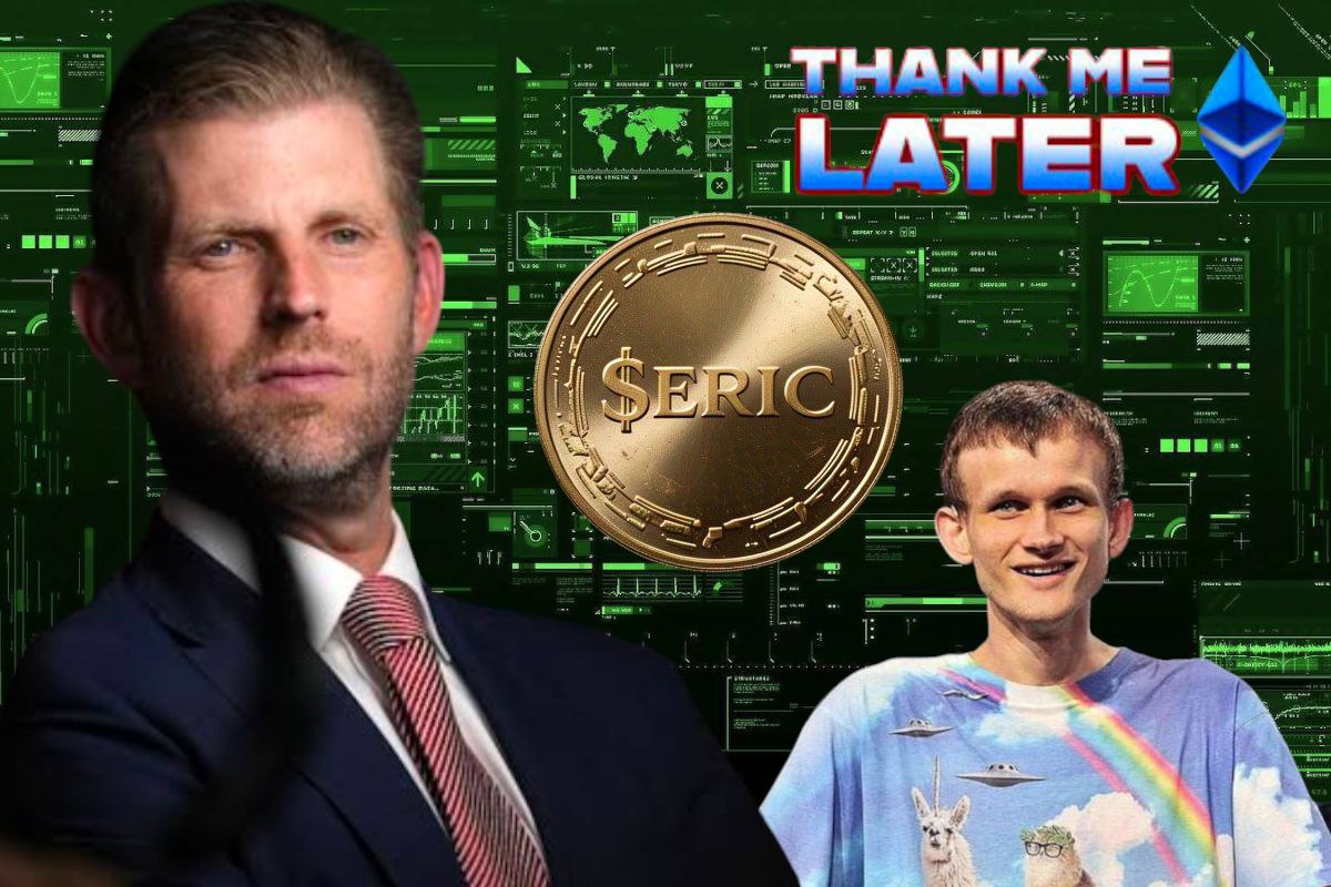 ThankMeLaterERC's tweet photo. Haters said #Ethereum was done. $ERIC just made them rethink everything. #TRUMP #ThankMeLater https://t.co/6U9uX4vc6J