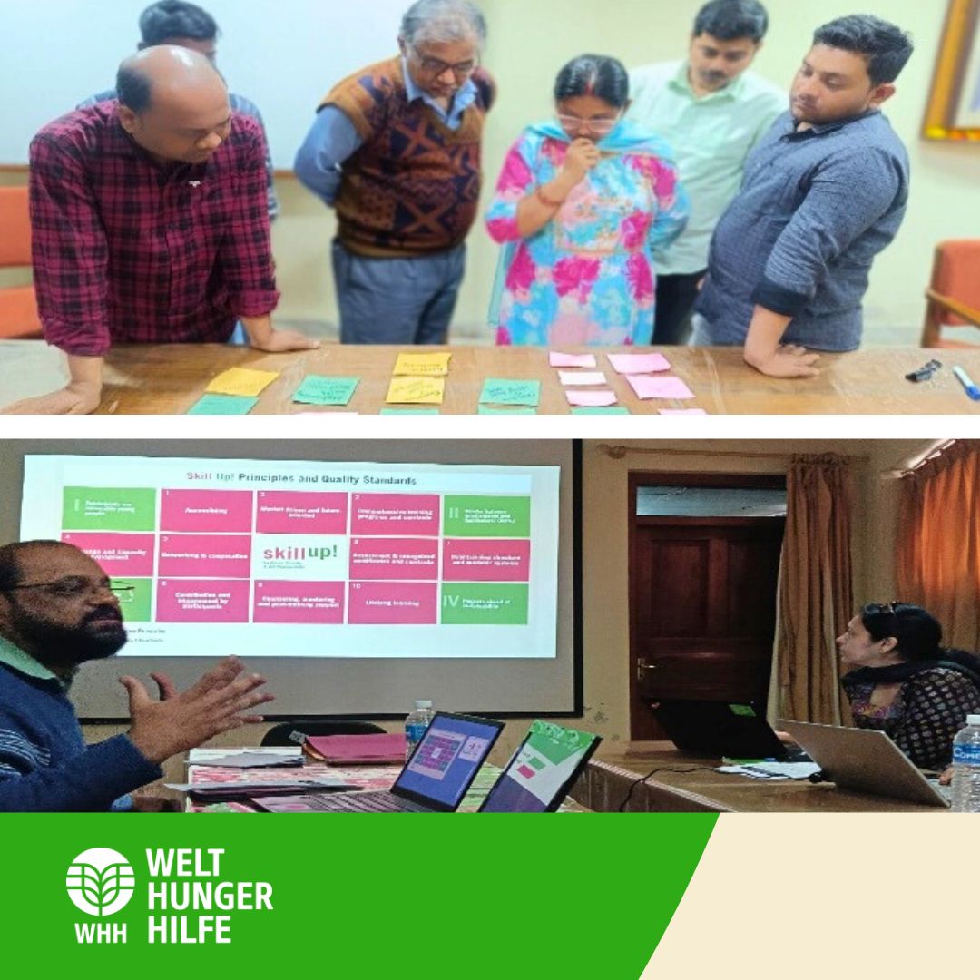 Skill Up! Project Kick-Off 
On 29-30 Jan 2025, a workshop at RKM, Kolkata, brought teams from RKM, AVF &amp; WHH India together to align on goals, finance, MEAL &amp; action plans—empowering vulnerable youth through skills &amp; sustainable livelihoods!
#SkillUp #YouthEmpowerment