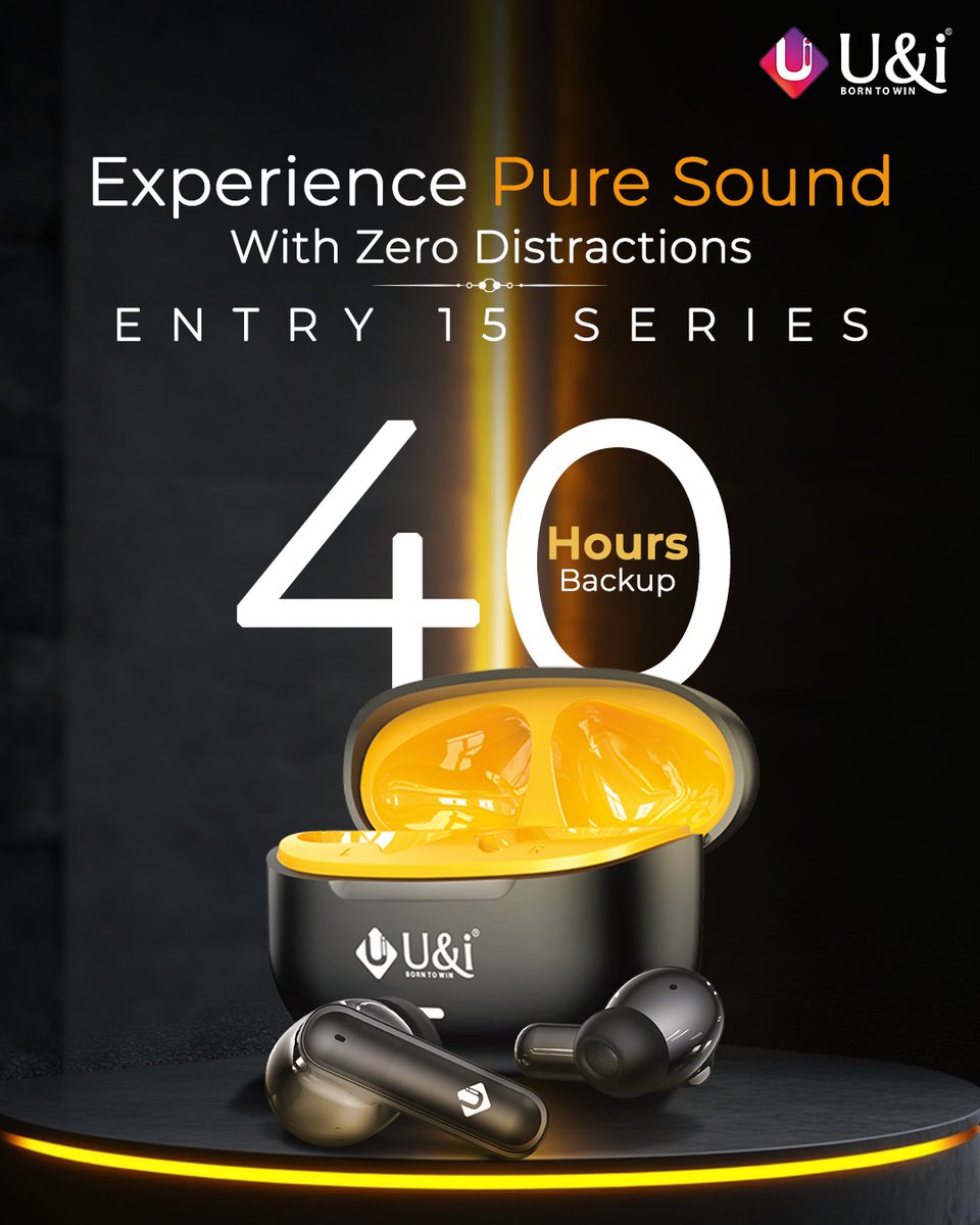 Step into a world of exceptional sound with earbuds designed to elevate your listening experience. Every note, every call, delivered with flawless clarity.

#Entry15Series #Uandiworld #Uandiearbuds #Uandiproducts