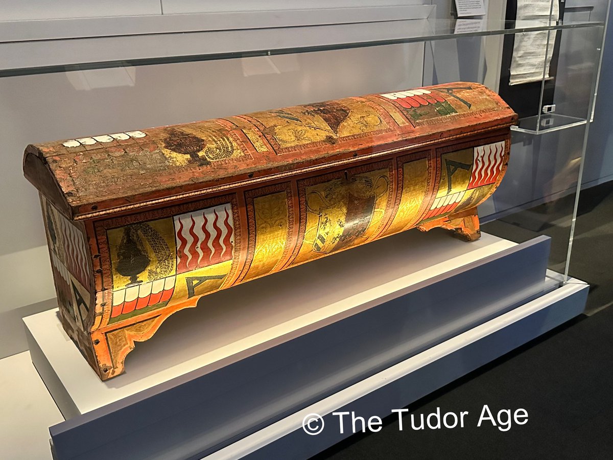 TudorAge1973's tweet photo. #TudorTuesday
Marriage Chest
Mantua or Urbino
c. 1488
For wealthy women, marriage often involved major financial considerations.
https://t.co/SBCFceW7C1
#MarriageChest #Wedding #BridesChest #ElizabettaGonzagaofMantua #Urbino #Mantua #Italy #History https://t.co/0aw3c3nLqd