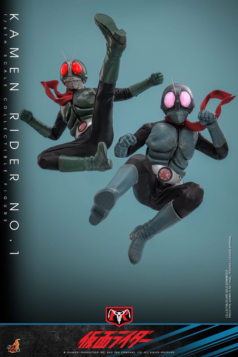 【Kamen Rider - 1/6th scale Kamen Rider No.1 Collectible Figure】
#仮面ライダー #ホットトイズ
