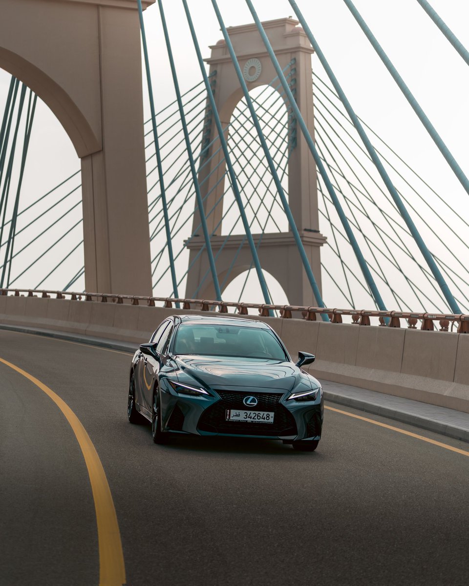 ارتقِ فوق المعتاد. احظَ بتشويق الطريق المفتوح مع آي إس.
 ​
Rise above the ordinary. Feel the thrill of the open road in IS.​

#Lexus #LexusQatar #LexusIS #لكزس #لكزس_قطر
