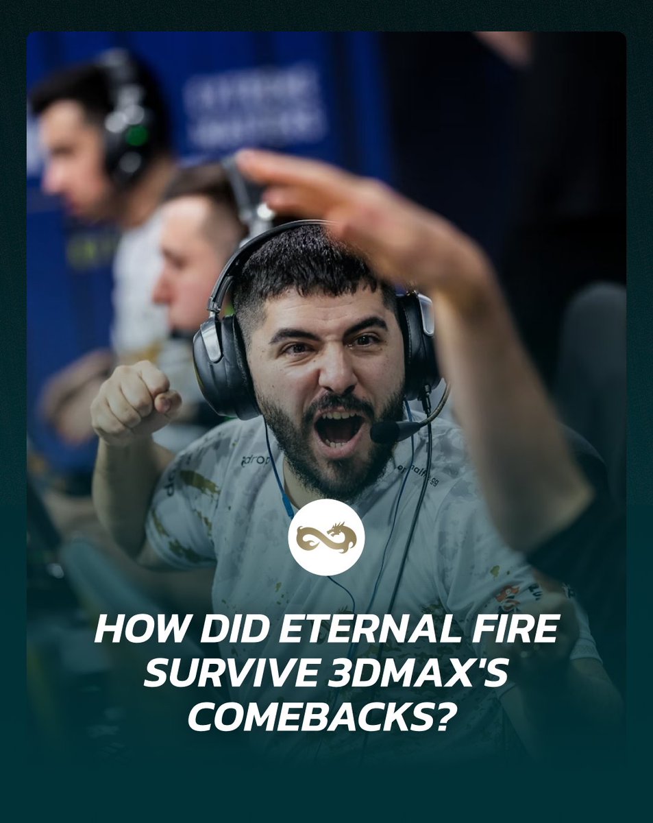 next_lvl_play's tweet photo. How did Eternal Fire survive 3DMAX's comebacks? 🏆

They almost blew 12-5 and 11-6 leads on Anubis and Dust2 but held on to reach the lower bracket final against FaZe.

Can they keep the momentum going?
#IEMKatowice2025 #CSGO #cs2 #gaming https://t.co/WqTQrcHeyo